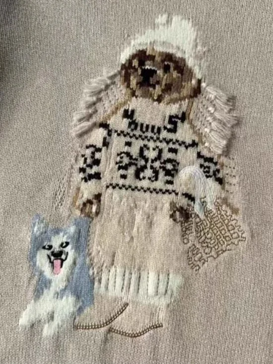 Polo Ralph Lauren Bear Sweater - Picture 3 of 7